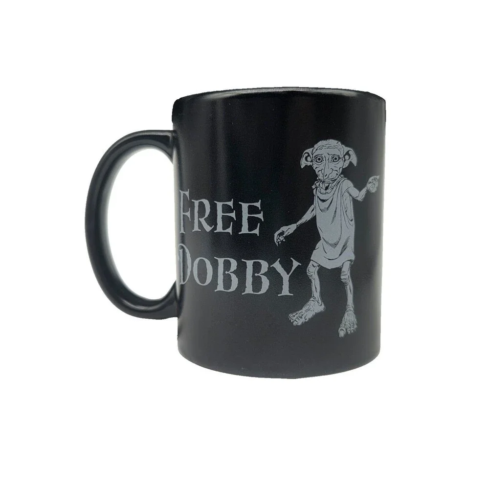 Coffee Cup Mug Harry Potter Free Dobby Black Paladone Ceramic Mug